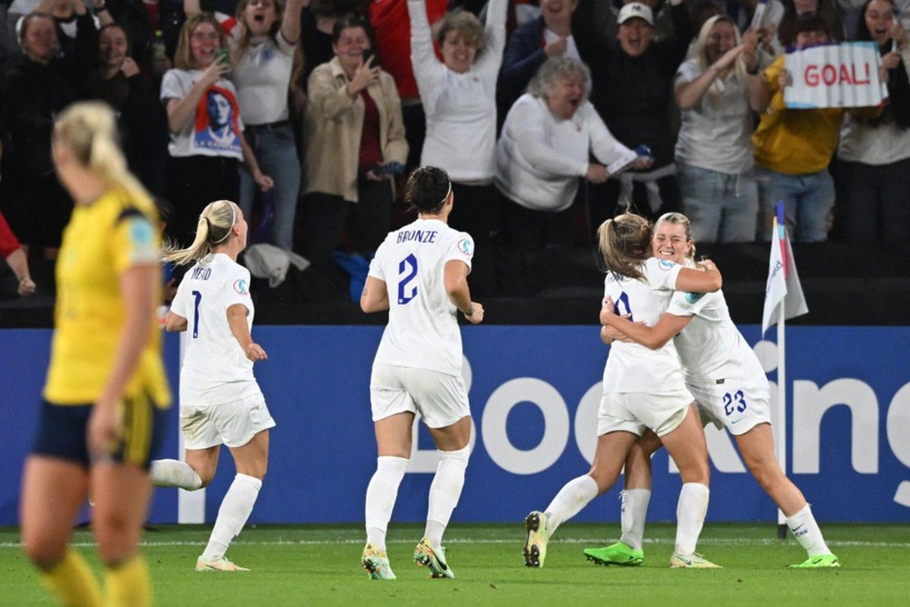 Euro Féminin de football: les Anglaises corrigent la Suède et filent en finale