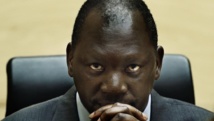 Le chef de guerre congolais Thomas Lubanga lors de son premier procès en première instance de la Cour pénale internationale (CPI), le 10 juillet 2012.