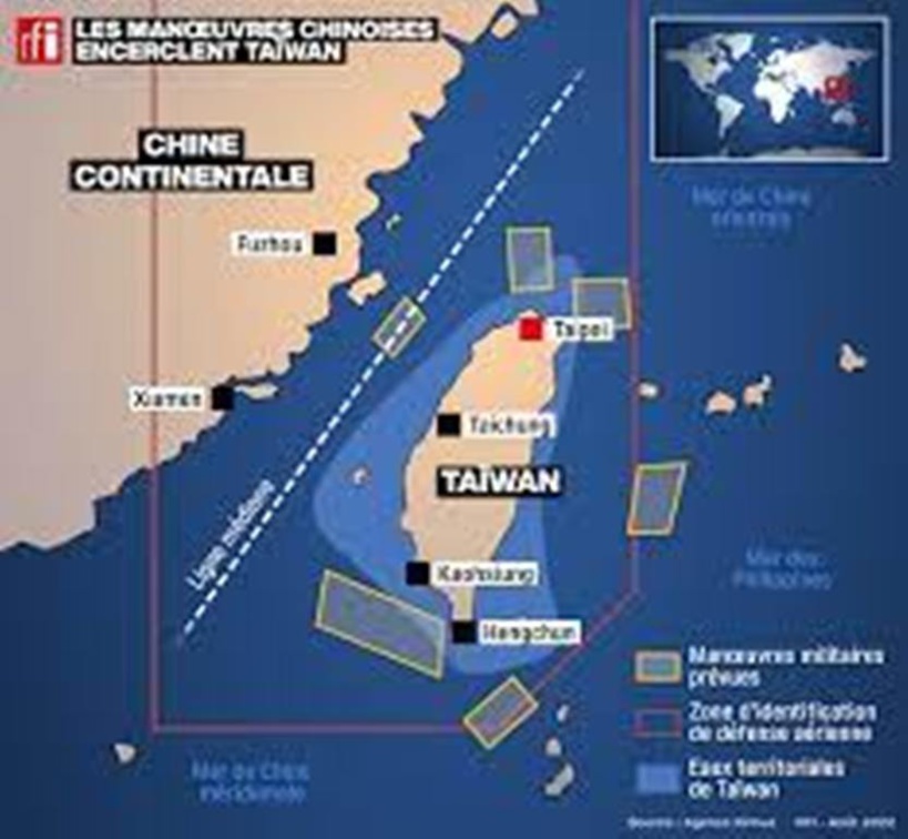 Taïwan: les exercices militaires chinois menacent la chaîne d'approvisionnement mondiale