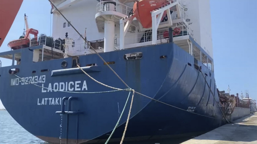 Ukraine: un navire chargé de céréales à destination du Liban devrait finalement rejoindre la Syrie