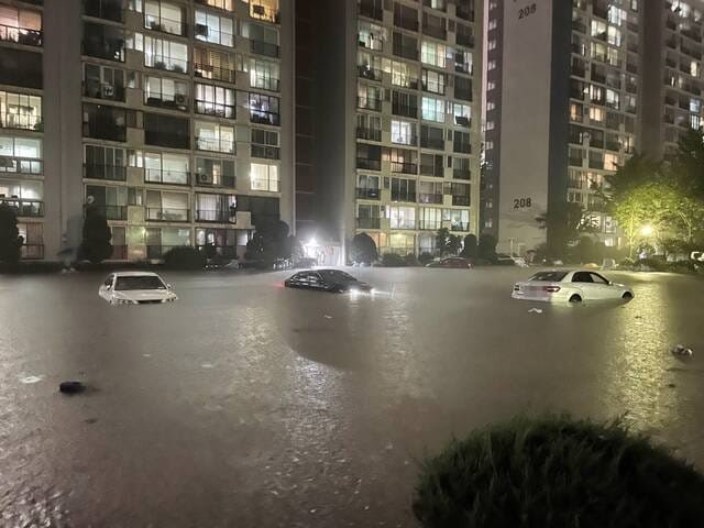 Séoul, en Corée du Sud, touchée par des pluies torrentielles records, au moins sept morts