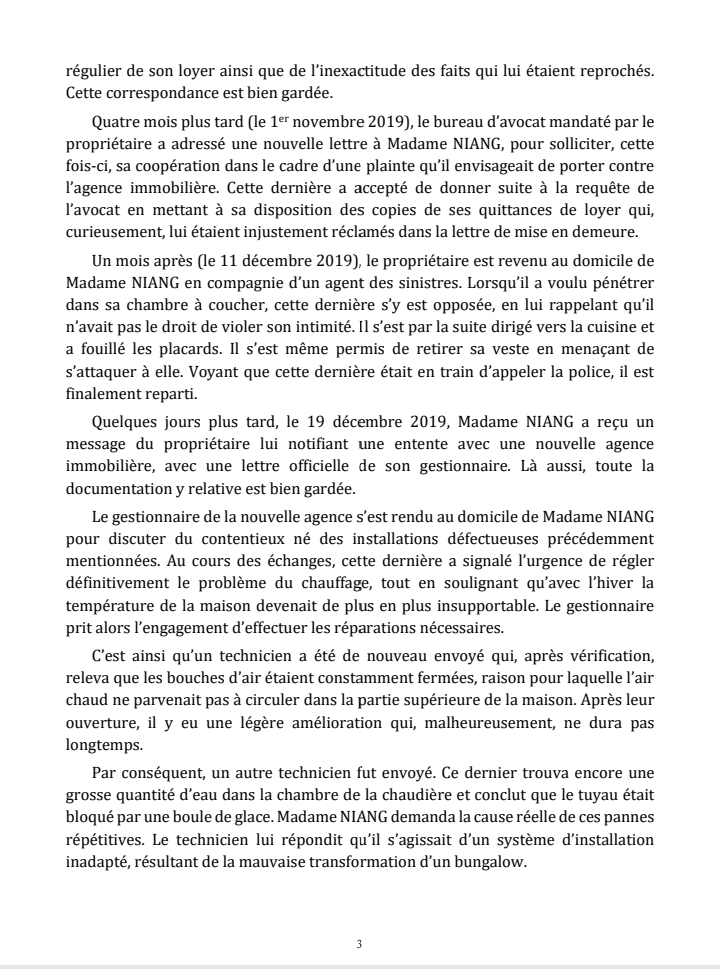 Diplomate sénégalaise tabassée : l'ambassade du Sénégal au Canada dénonce « la diffusion d'informations fausses et choquantes » et livre sa version