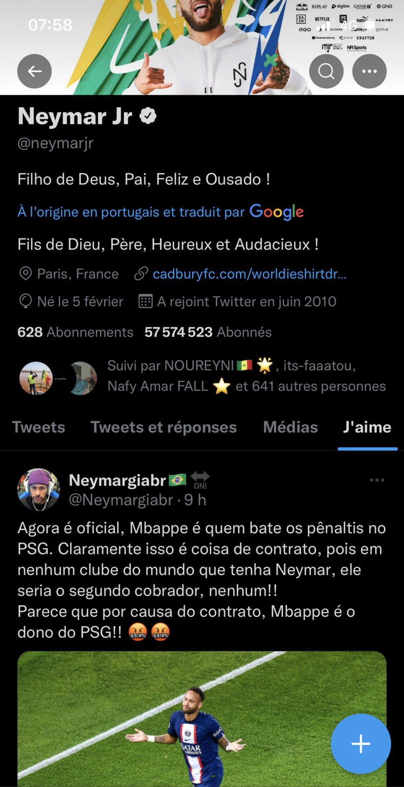 Un véritable conflit Neymar-Mbappé au PSG: un « Like » du Brésilien sur Twitter confirme le malaise Un véritable conflit Neymar-Mbappé au PSG: un « Like » du Brésilien sur Twitter confirme le malaise