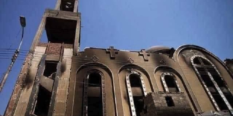 Égypte: 41 morts dans l'incendie d'une église au Caire