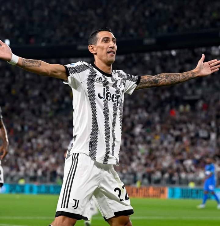 Juventus : Angel Di Maria absent au moins 10 jours