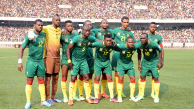 L'équipe nationale du Cameroun