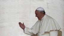 Le pape François reçoit ce dimanche 8 juin au Vatican les présidents Mahmoud Abbas et Shimon Peres. REUTERS/Tony Gentile