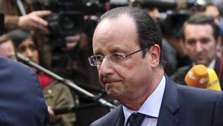 Face aux mouvements sociaux, le président Hollande joue la fermeté REUTERS/Francois Lenoir