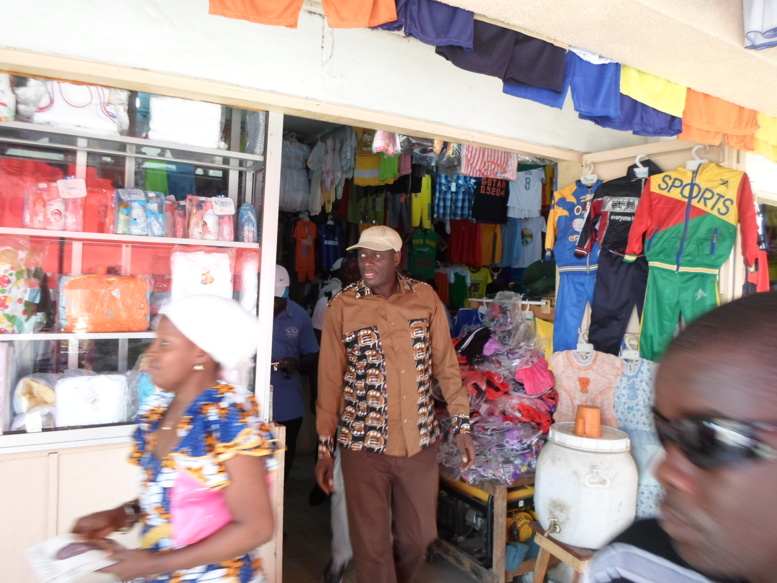 Locales : quand Benoît Sambou liste les besoins des commerçants du marché central de Ziguinchor