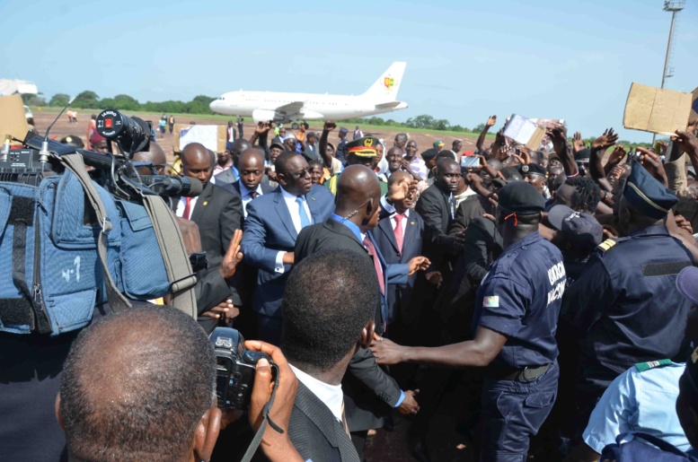 Guinée Bissau: le Président Sall à l'investiture de José Mario Vaz