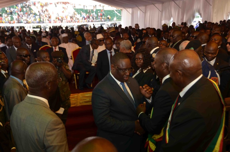 Guinée Bissau: le Président Sall à l'investiture de José Mario Vaz Guinée Bissau: le Président Sall à l'investiture de José Mario Vaz