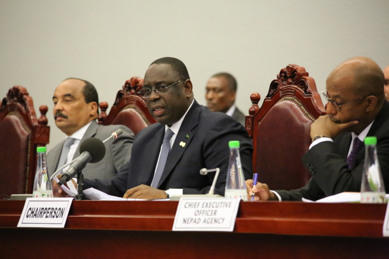 Sommet de l'UA : président Macky Sall félicité pour le financement des infrastructures du Nepad