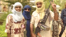 Des combattants touaregs du MNLA dans le nord du Mali. RFI/Moussa Kaka