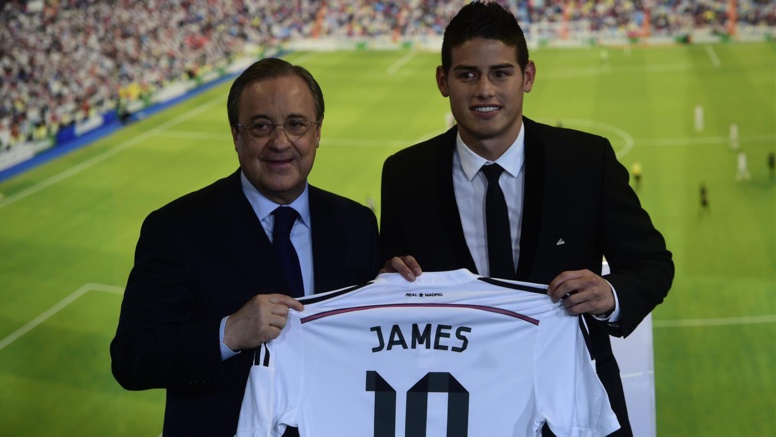 Transferts : James Rodriguez (Real Madrid) : "Je jouerai là où Ancelotti me dira de jouer" Transferts : James Rodriguez (Real Madrid) : "Je jouerai là où Ancelotti me dira de jouer"