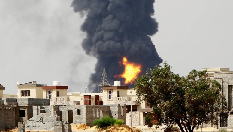 Libye: l'incendie des réservoirs de carburant est «hors de contrôle»