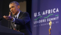 Barack Obama, à l'issue du sommet Etats-Unis/ Afrique, à Washington, le 6 août 2014. REUTERS/Larry Downing