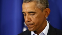 Barack Obama s'est exprimé depuis son lieu de vacances, mercredi 20 août, après l'assassinat du journaliste James Foley. REUTERS/Kevin Lamarque