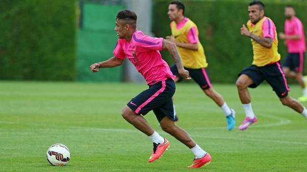 Barca : Neymar blessé à l’entraînement