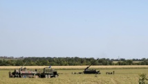 Canons autopropulsés autour de Lougansk, le 26 août. Canons autopropulsés autour de Lougansk, le 26 août.