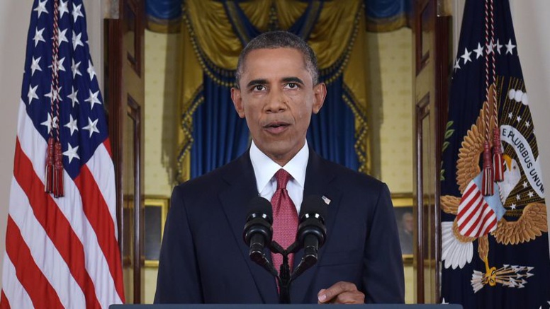 Obama à l'État islamique : «Vous n'aurez aucun refuge» Obama à l'État islamique : «Vous n'aurez aucun refuge»