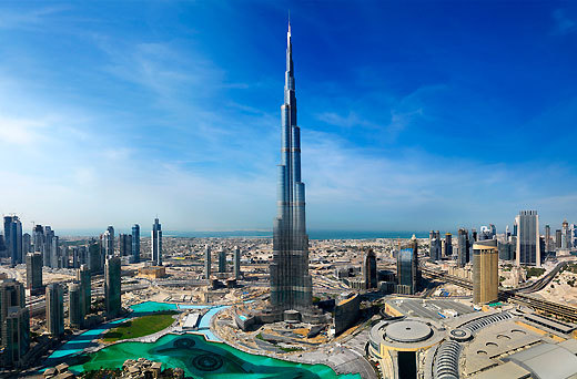 la tour Burj Dubaï