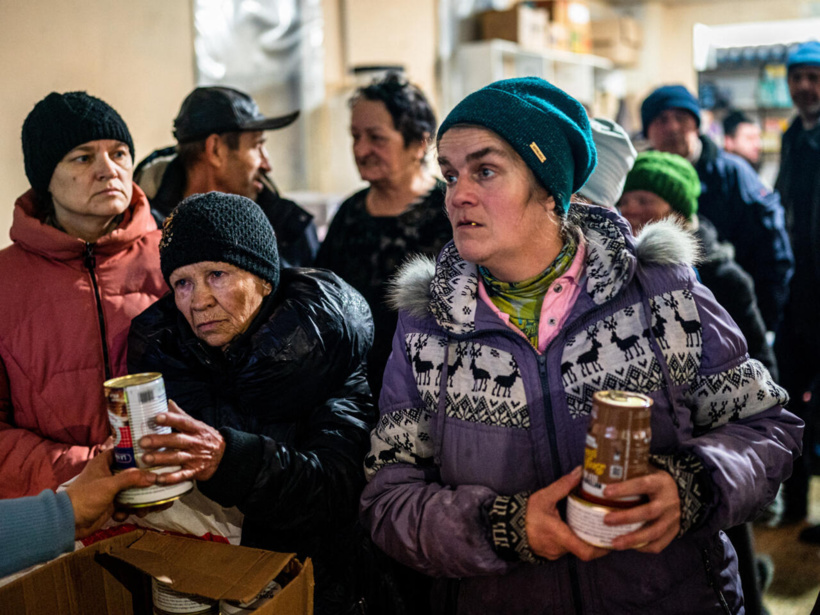 Ukraine: les civils encore dans la ville de Bakhmout vivent grâce à l’aide humanitaire Ukraine: les civils encore dans la ville de Bakhmout vivent grâce à l’aide humanitaire