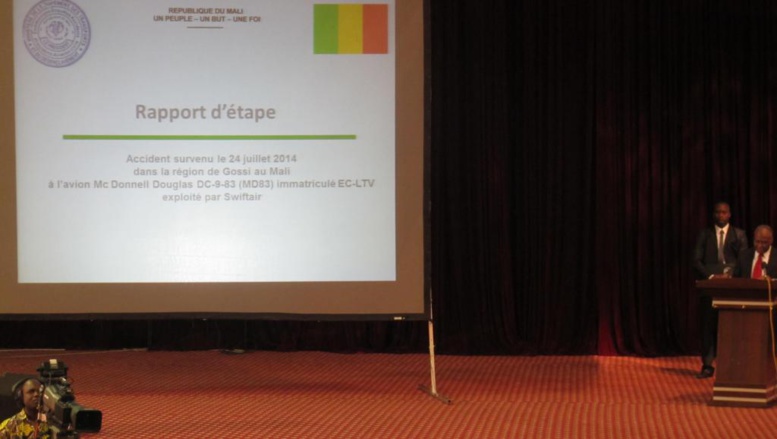 Présentation du rapport d'étape à Bamako, samedi 20 septembre 2014.