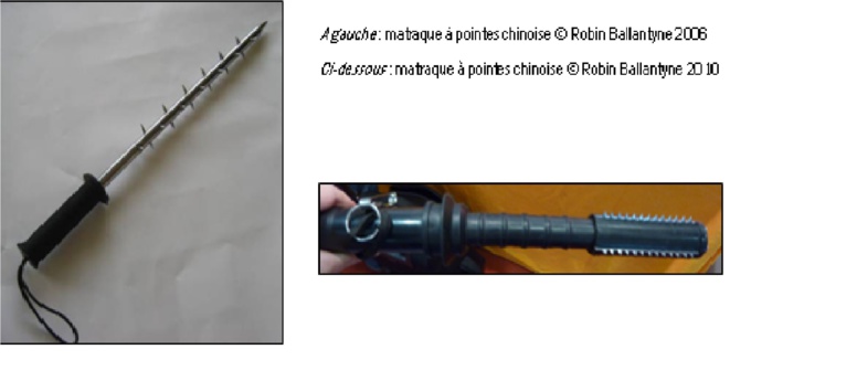 Le Sénégal, une destination « d'instruments de torture » d'entreprises chinoises Le Sénégal, une destination « d'instruments de torture » d'entreprises chinoises
