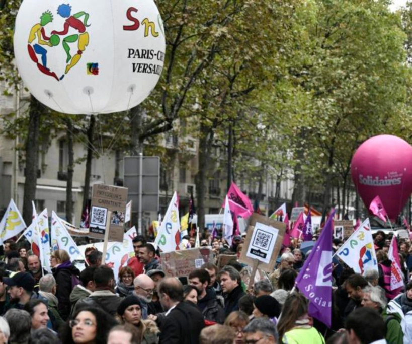 Réforme des retraites en France: vers une journée de mobilisation sans précédent Réforme des retraites en France: vers une journée de mobilisation sans précédent