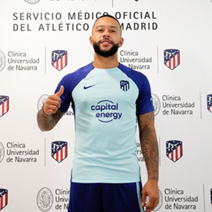 Mercato : Memphis Depay signe à l'Atlético jusqu'en 2025