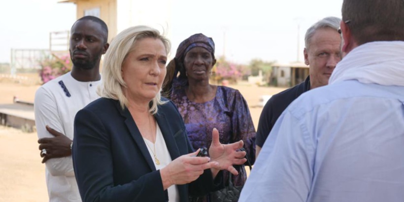 Dakar : Marine Le Pen tente de soigner ses relations avec les Africains Dakar : Marine Le Pen tente de soigner ses relations avec les Africains