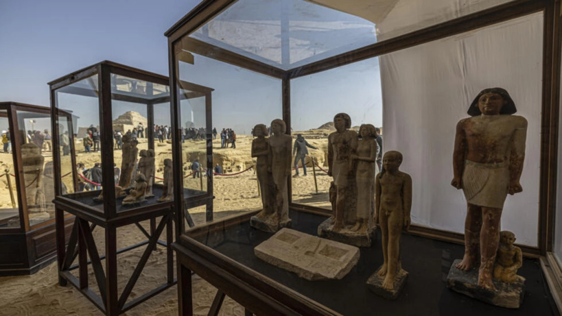 L'Egypte révèle quatre nouvelles tombes pharaoniques et une momie
