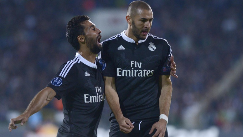 Ligue des champions - 2e journée : Le Real souffre mais s'impose à Ludogorets grâce à Karim Benzema Ligue des champions - 2e journée : Le Real souffre mais s'impose à Ludogorets grâce à Karim Benzema