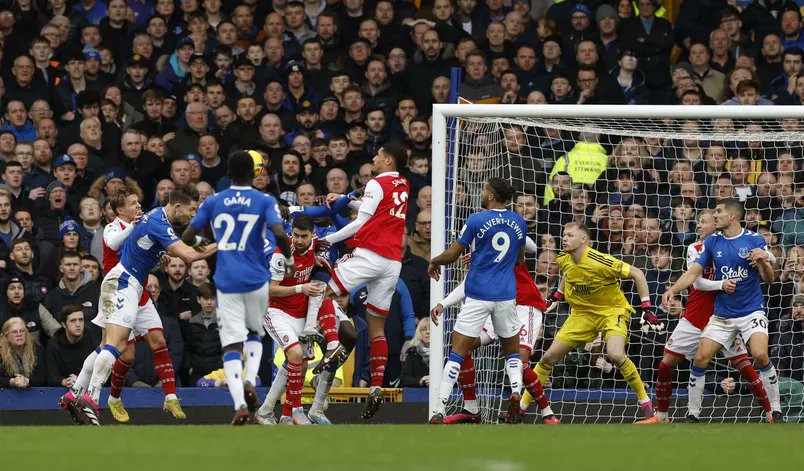 22e journée Premier League: Gana Gueye et Everton font chuter Arsenal