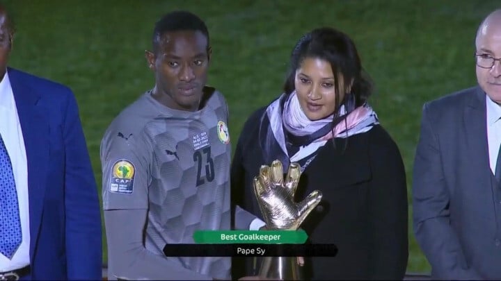 CHAN 2022 : Pape Mamadou Sy élu meilleur gardien
