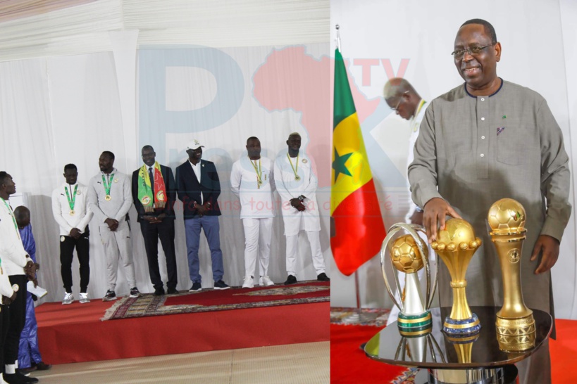 Macky Sall annonce un programme national de soutien au football local Macky Sall annonce un programme national de soutien au football local