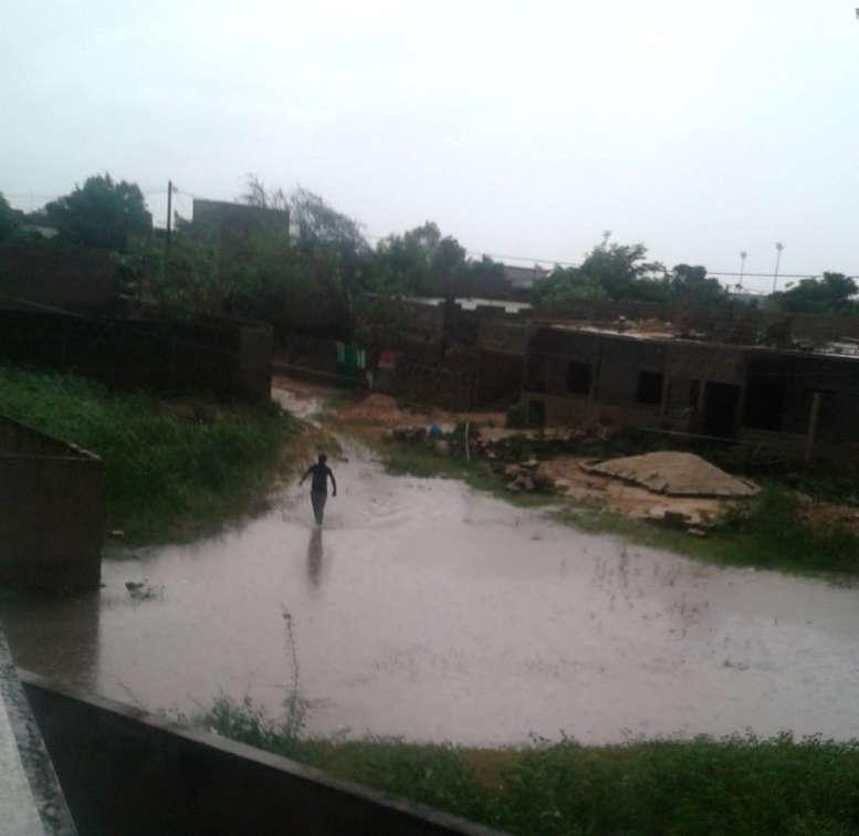 Grave Orage à Fatick : Beaucoup de maisons et d'installation électriques détruites Grave Orage à Fatick : Beaucoup de maisons et d'installation électriques détruites