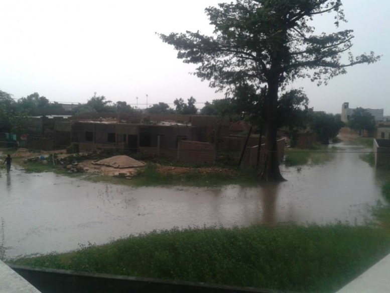 Grave Orage à Fatick : Beaucoup de maisons et d'installation électriques détruites Grave Orage à Fatick : Beaucoup de maisons et d'installation électriques détruites
