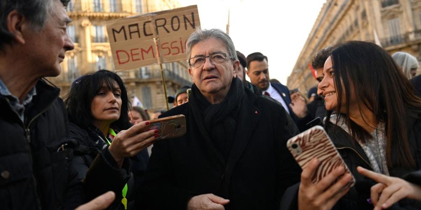 Réforme des retraites en France: Jean-Luc Mélenchon appelle à «tout bloquer» le 7 mars