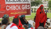Manifestation à Abuja le 18 juin 2014 du collectif #BringBackOurGirls (rendez-nous nos filles), né après l'enlèvement des 200 lycéennes de Chibok en avril dernier. REUTERS/Afolabi Sotunde