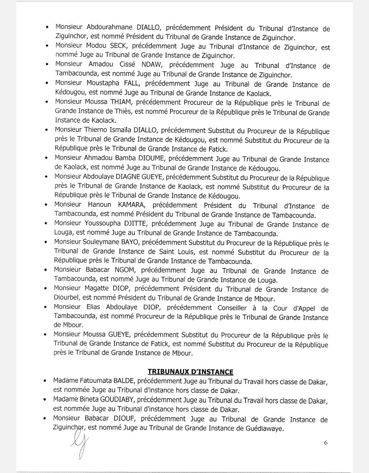 Vaste chamboulement à l'issue du Conseil supérieur de la magistrature (Documents)