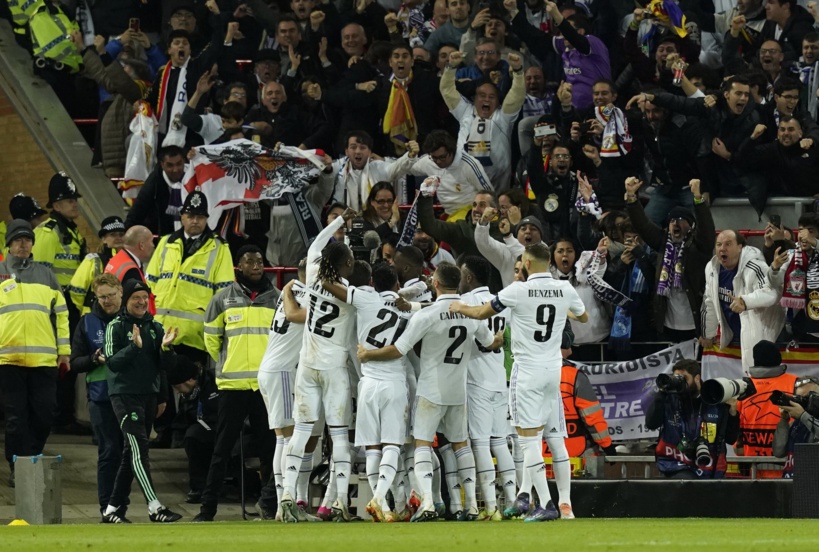 8es de finale aller LDC: le Réal se balade à Anfield après avoir été mené 2-0 8es de finale aller LDC: le Réal se balade à Anfield après avoir été mené 2-0