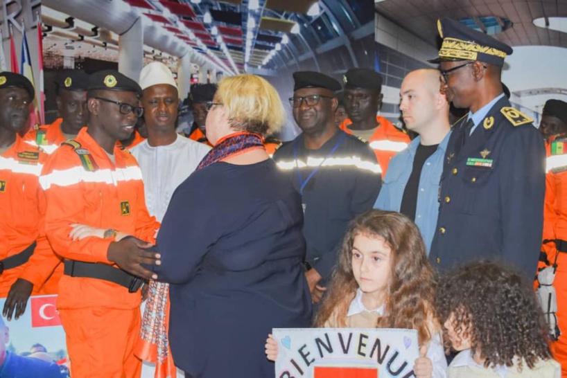 Séisme Turquie: les sapeurs-pompiers sénégalais de retour après une mission accomplie Séisme Turquie: les sapeurs-pompiers sénégalais de retour après une mission accomplie