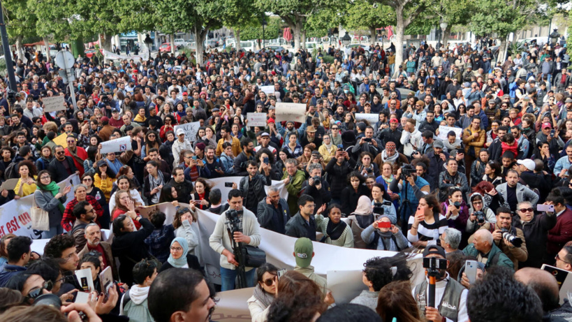 Tunisie: malgré une manifestation de soutien aux migrants, la situation est tendue pour les Subsahariens Tunisie: malgré une manifestation de soutien aux migrants, la situation est tendue pour les Subsahariens
