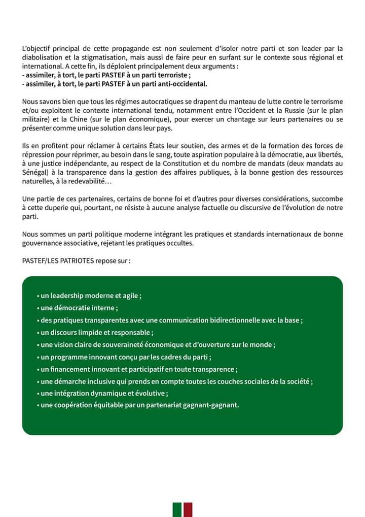 Victime de « répression » et de « violence » avec ses militants, Sonko saisit la communauté internationale