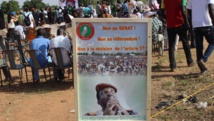 Mobilisation de l'opposition burkinabè, le 15 octobre. Romaric Hien / AFP Mobilisation de l'opposition burkinabè, le 15 octobre. Romaric Hien / AFP