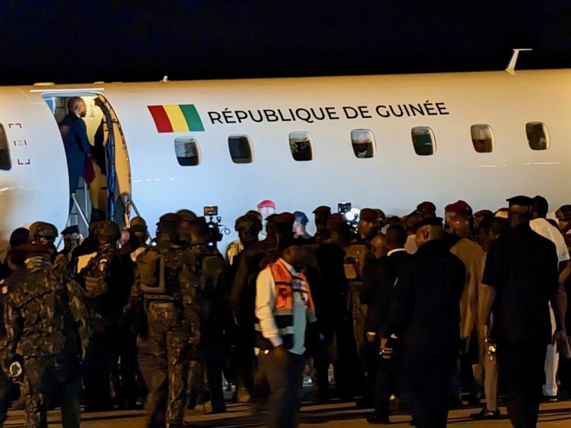 À Conakry, le rapatriement des premiers Guinéens ayant fui les agressions en Tunisie À Conakry, le rapatriement des premiers Guinéens ayant fui les agressions en Tunisie