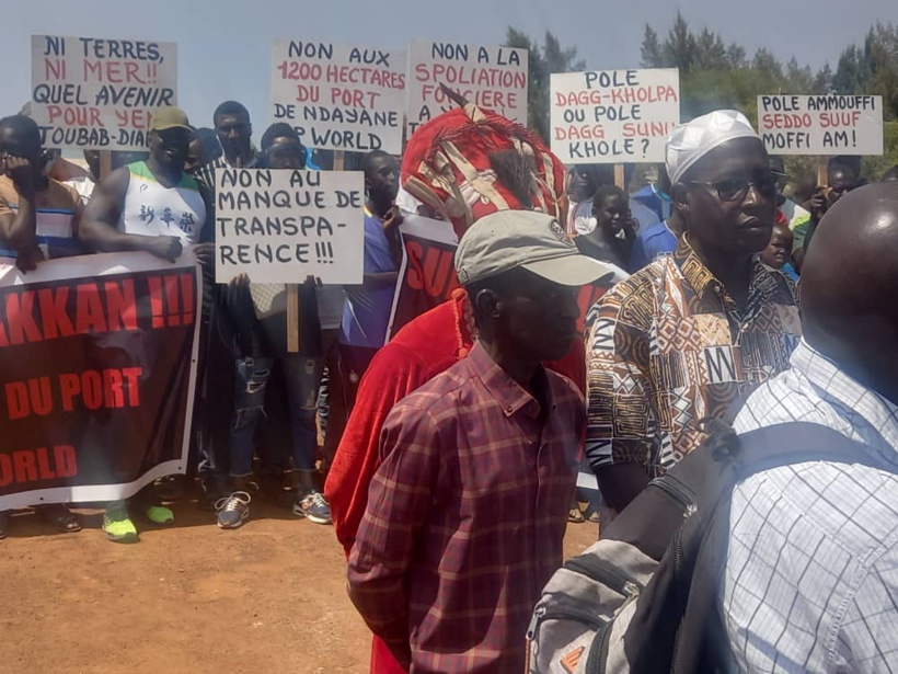 Annonce démarrage travaux Port Ndanaane: Le Collectif de Dialaw descend le DG Mountaga Sy Annonce démarrage travaux Port Ndanaane: Le Collectif de Dialaw descend le DG Mountaga Sy