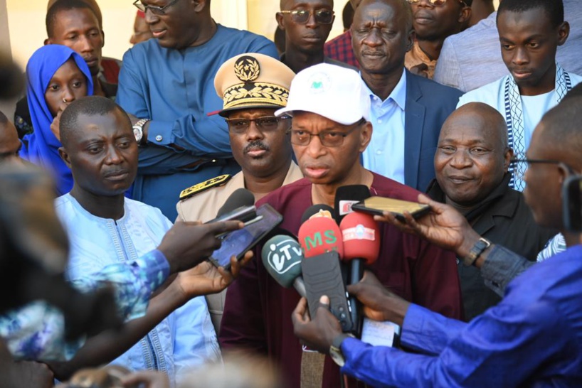 Université Assane Seck à Kolda : Moussa Baldé menace de résilier le contrat avec l'entreprise si....