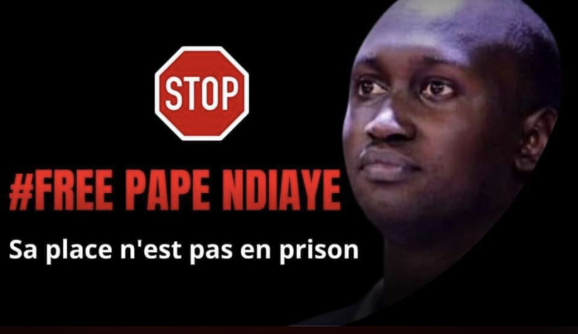 Le journaliste Pape NDIAYE placé sous mandat de dépôt et inculpé pour 6 chefs Le journaliste Pape NDIAYE placé sous mandat de dépôt et inculpé pour 6 chefs
